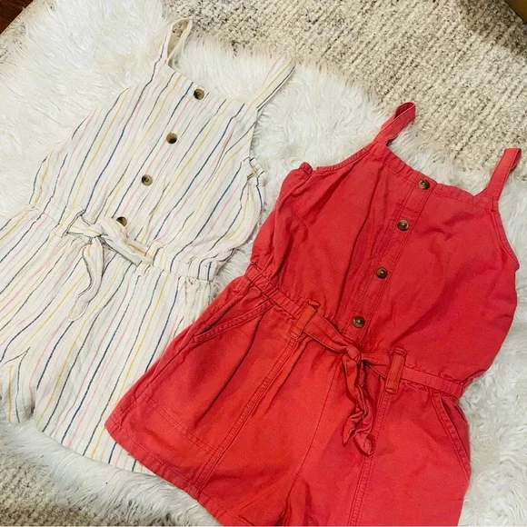 Girls Summer Romper Set - Picture 2 of 6